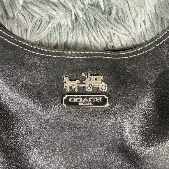 Y2K Coach Black Classic Madison Tote # C1082-14336 - Picture 2 of 9